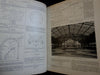 European Civil Engineering 1900 Journal Illustrated Le Genie Civil weekly leather book