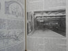 European Civil Engineering 1900 Journal Illustrated Le Genie Civil weekly leather book