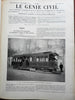 Civil Engineering in Europe 1901 French illustrated journal rare monumental book