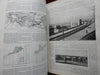 Civil Engineering in Europe 1901 French illustrated journal rare monumental book