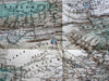 East Turkestan Pamir-Plateau Yarkund 1873-4 Sir Forsyth large detailed map & article