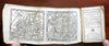 Rare pocket gazeteer almanac geographical atlas w/ maps 1783 Paris North America