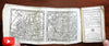 Rare pocket gazeteer almanac geographical atlas w/ maps 1783 Paris North America