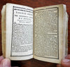 Rare pocket gazeteer almanac geographical atlas w/ maps 1783 Paris North America