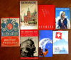 New York 1939-40 World's Fair collection 7 Travel brochures Art Deco style