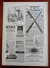 Bicycle & Sailing Races 1885 Harper's newspaper nautical Puritan Mikado Nast art