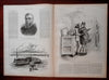 Manhattan Beach Fireworks steeplechase 1885 Harper's Gilded Age newspaper issue