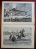 Manhattan Beach Fireworks steeplechase 1885 Harper's Gilded Age newspaper issue