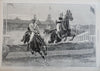 Manhattan Beach Fireworks steeplechase 1885 Harper's Gilded Age newspaper issue