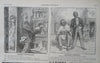 Manhattan Beach Fireworks steeplechase 1885 Harper's Gilded Age newspaper issue