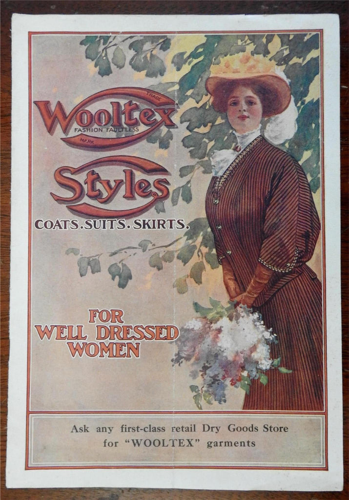 High Women's fashion catalogue Wooltex Style 1906 H. Black Company advertising