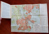 Sweden Norway Finland Russian Travel Guide 1915 WWI era illustrated book 6 maps