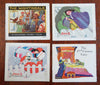 Jell-O Advertising Food Promo Booklets Recipes c. 1920's Lot x 9 mini booklets