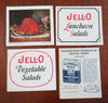 Jell-O Advertising Food Promo Booklets Recipes c. 1920's Lot x 9 mini booklets