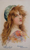 Schulyer's Chocolate Cards 1880's Lot x 10 wonderful chromolithographed Promos