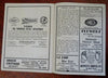 Brockton Mass. 1929 City Theatre Souvenir Program Advertising illustrated book