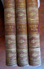 Hume's History of England Julius Caesar to James II c. 1880 leather 6 vol. set
