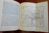 Volga Region Russia Soviet Era Travel Guide c. 1925 tourist book w/ 22 rare maps