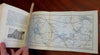Volga Region Russia Soviet Era Travel Guide c. 1925 tourist book w/ 22 rare maps