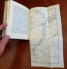 Volga Region Russia Soviet Era Travel Guide c. 1925 tourist book w/ 22 rare maps