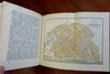 Volga Region Russia Soviet Era Travel Guide c. 1925 tourist book w/ 22 rare maps