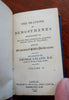 Demosthenes Athenian Orator Speeches 1848 miniature scarce 2 vol. set
