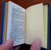 Thomson Bloomfield Sterne Butler Poems c. 1851 miniature scarce 3 vol. set