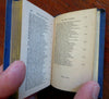 Thomson Bloomfield Sterne Butler Poems c. 1851 miniature scarce 3 vol. set