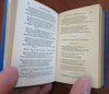 Mark Akenside & Isaak Watts Collected Poems c. 1840 miniature scarce 2 vol. set