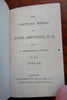 Mark Akenside & Isaak Watts Collected Poems c. 1840 miniature scarce 2 vol. set
