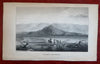 Valencia New Mexico Emory Expedition Western U.S. 1848 lithographed view print