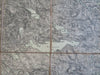 Falun Dalarna County Sweden Avesta 1899 rare large detailed linen backed map
