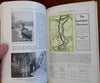 In the Maine Woods Promotional Sportsman's Guide 1934 illustrated book w/ map