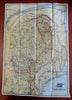 In the Maine Woods Promotional Sportsman's Guide 1934 illustrated book w/ map