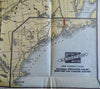 In the Maine Woods Promotional Sportsman's Guide 1934 illustrated book w/ map