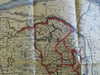 In the Maine Woods Promotional Sportsman's Guide 1934 illustrated book w/ map