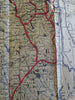 In the Maine Woods Promotional Sportsman's Guide 1934 illustrated book w/ map