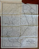 In the Maine Woods Sportsman's Guide 1904 illustrated book w/ map