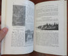 In the Maine Woods 1918 Sportsman's Guide illustrated book w/ large RR map