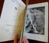 In the Maine Woods 1931 Sportsman's Guide illustrated book w/ large RR map