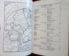 In the Maine Woods 1931 Sportsman's Guide illustrated book w/ large RR map