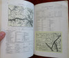 In the Maine Woods 1931 Sportsman's Guide illustrated book w/ large RR map