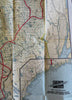 In the Maine Woods 1931 Sportsman's Guide illustrated book w/ large RR map