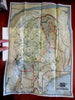 In the Maine Woods Sportsman's Guide 1936 illustrated book w/ large RR map