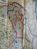 In the Maine Woods Sportsman's Guide 1936 illustrated book w/ large RR map