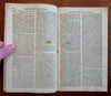 Incas Virgin Islands Diseases Monstrous Birth Feb. 1752 London mag. full issue