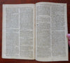 Incas Virgin Islands Diseases Monstrous Birth Feb. 1752 London mag. full issue