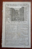 Nautilus shell Danish Golden Horn Windmills Taxes 1752 London mag. full issue