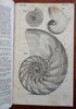Nautilus shell Danish Golden Horn Windmills Taxes 1752 London mag. full issue