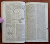Nautilus shell Danish Golden Horn Windmills Taxes 1752 London mag. full issue